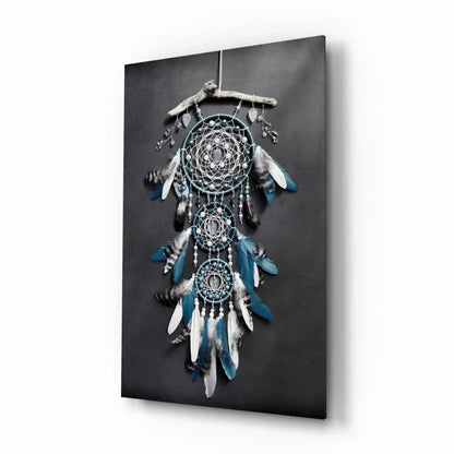 Dreamcatcher Glass Wall Art - LUXARTDECO