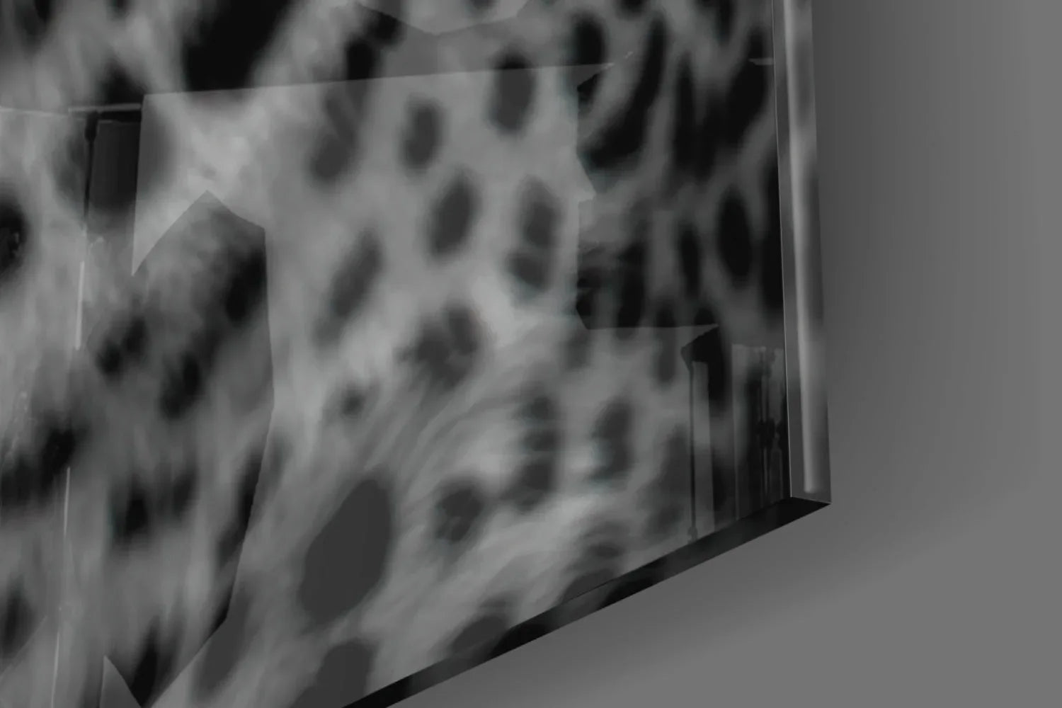 Leopard Glass Wall Art - LUXARTDECO
