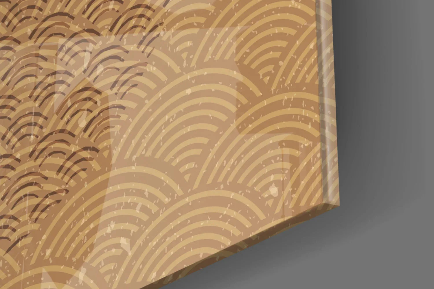 Shadow of the Sun Glass Wall Art - LUXARTDECO