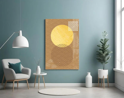 Shadow of the Sun Glass Wall Art - LUXARTDECO