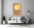 Shadow of the Sun Glass Wall Art - LUXARTDECO