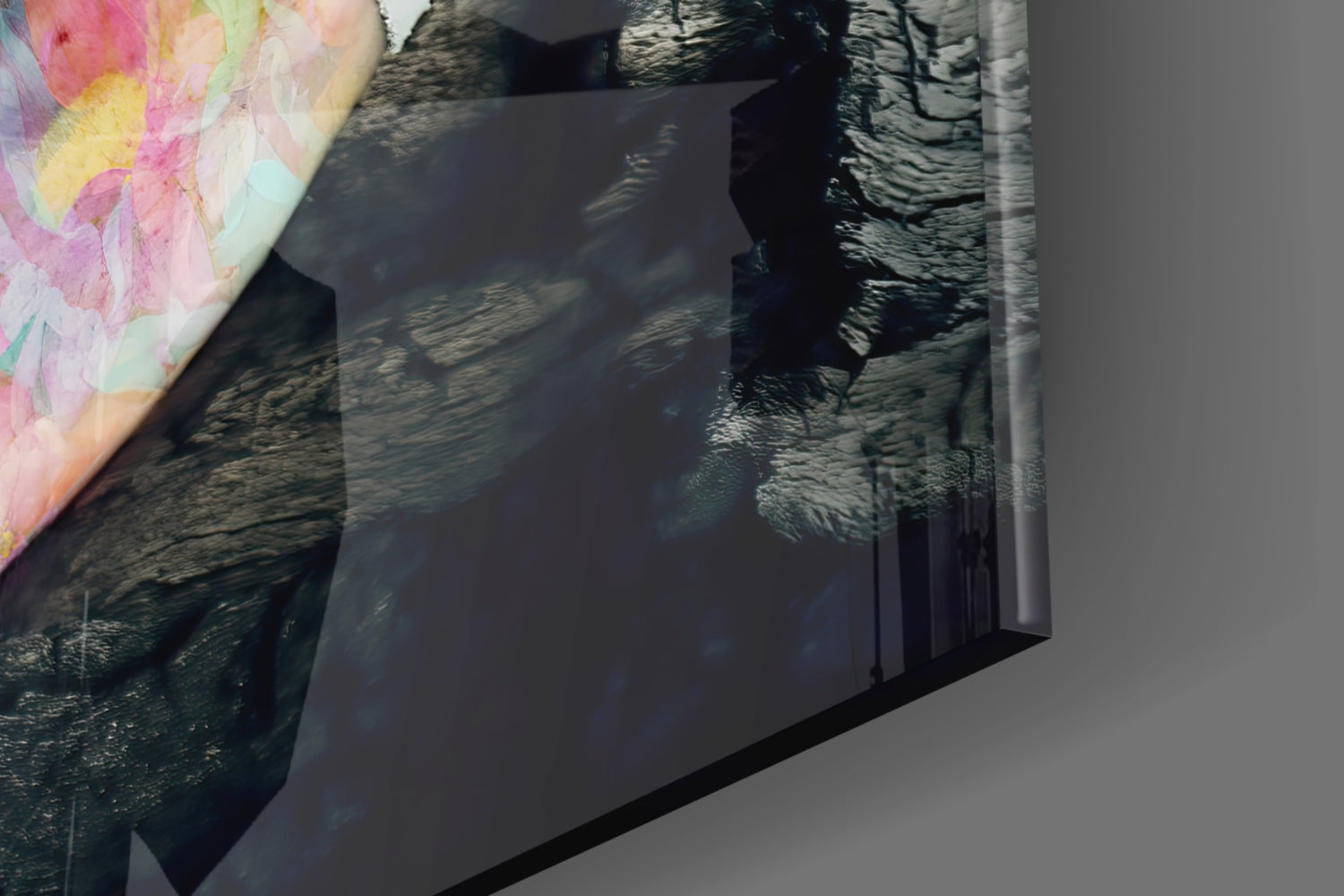 Hands of Nature Glass Wall Art