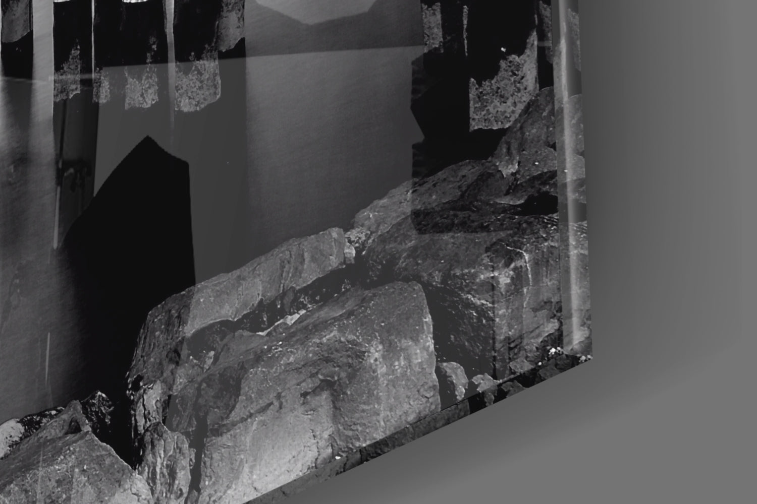 City Night Glass Wall Art