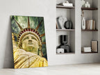 The Statue of Liberty Glass Wall Art