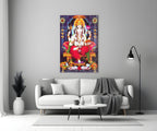 Ganesha Glass Wall Art