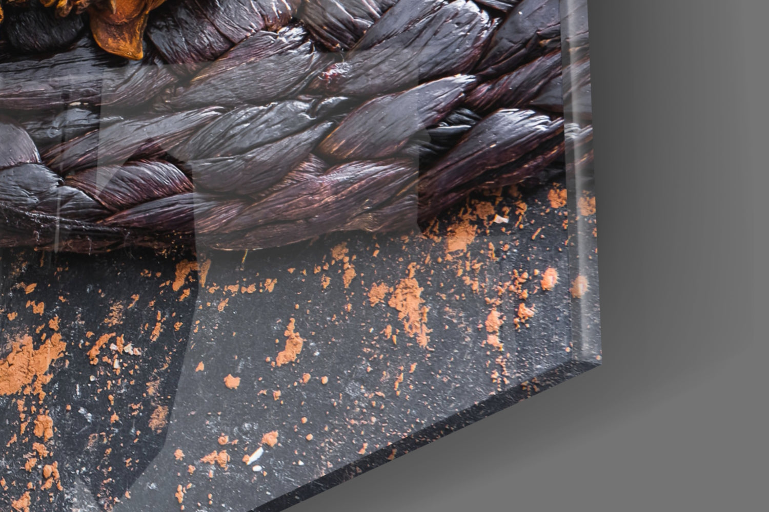 Chocolate Glass Wall Art