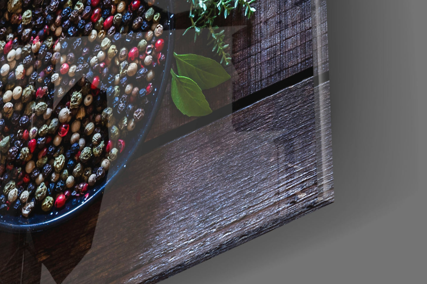 Spices Glass Wall Art