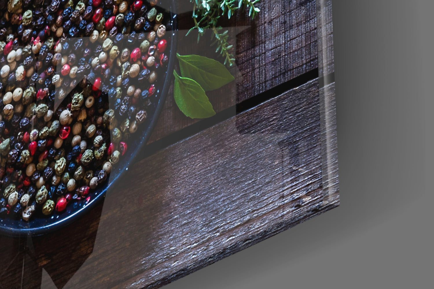 Spices Glass Wall Art