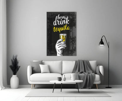Tequila Glass Wall Art - LUXARTDECO
