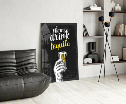Tequila Glass Wall Art - LUXARTDECO