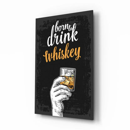 Whiskey Glass Wall Art - LUXARTDECO