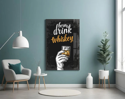 Whiskey Glass Wall Art - LUXARTDECO