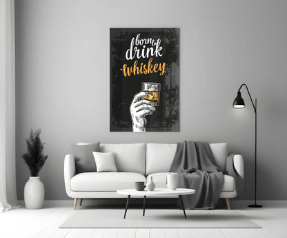 Whiskey Glass Wall Art - LUXARTDECO