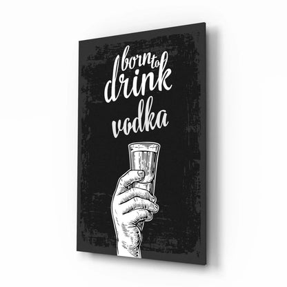 Vodka Glass Wall Art - LUXARTDECO