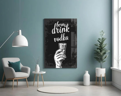 Vodka Glass Wall Art - LUXARTDECO
