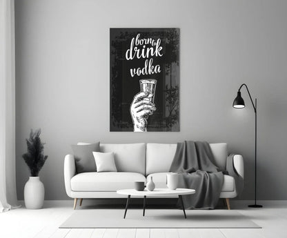 Vodka Glass Wall Art - LUXARTDECO