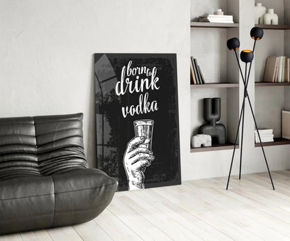 Vodka Glass Wall Art - LUXARTDECO