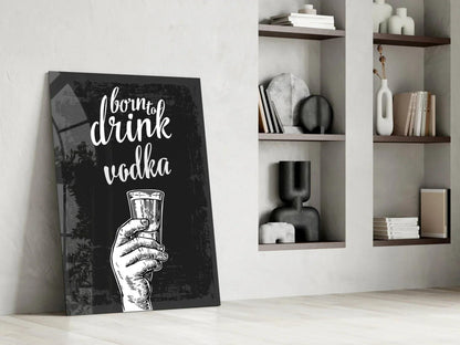 Vodka Glass Wall Art - LUXARTDECO