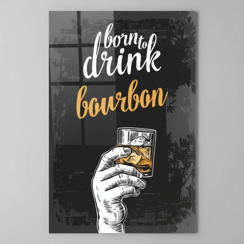 Bourbon Glass Wall Art