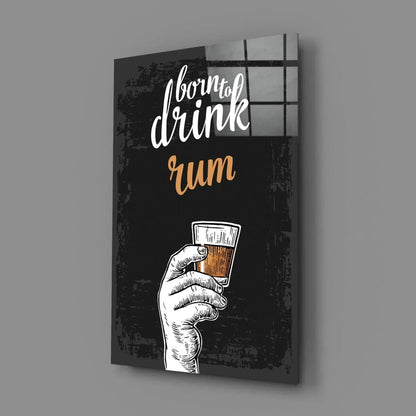 Rum Glass Wall Art - LUXARTDECO