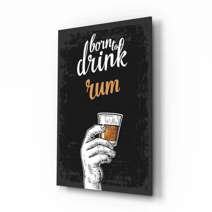 Rum Glass Wall Art - LUXARTDECO