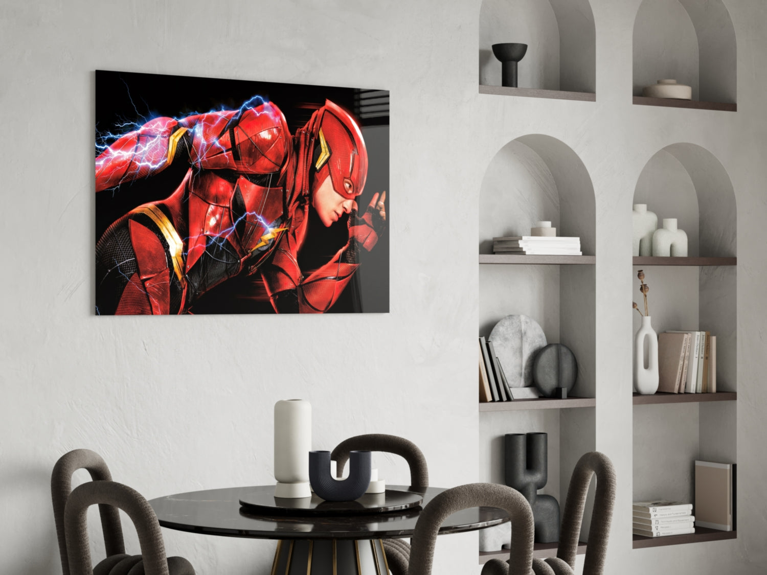 Flash Glass Wall Art