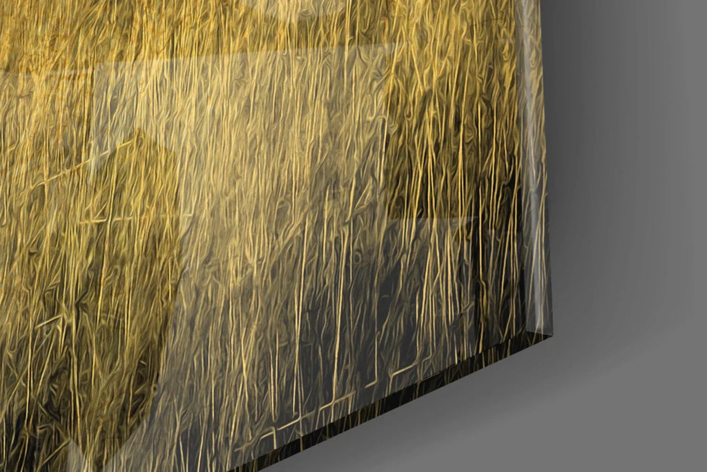 Elephant Glass Wall Art - LUXARTDECO