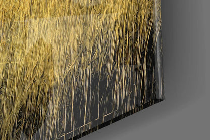 Zebras Glass Wall Art - LUXARTDECO