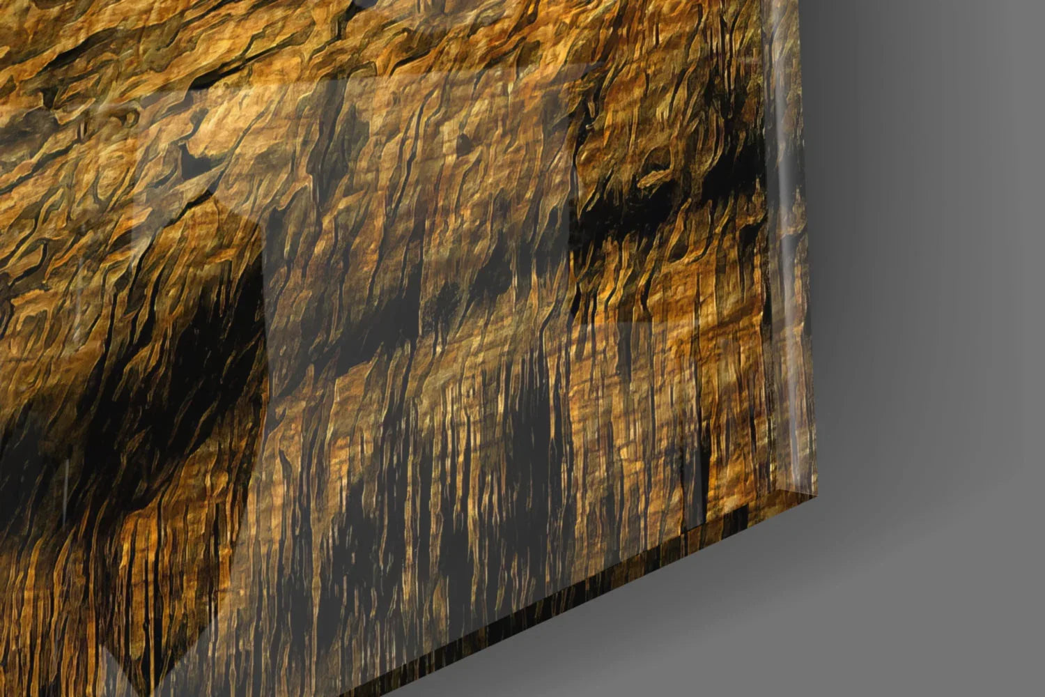 Giraffe Glass Wall Art - LUXARTDECO