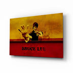 Bruce Lee Glass Wall Art - LUXARTDECO