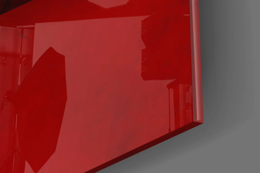 Bruce Lee Glass Wall Art - LUXARTDECO