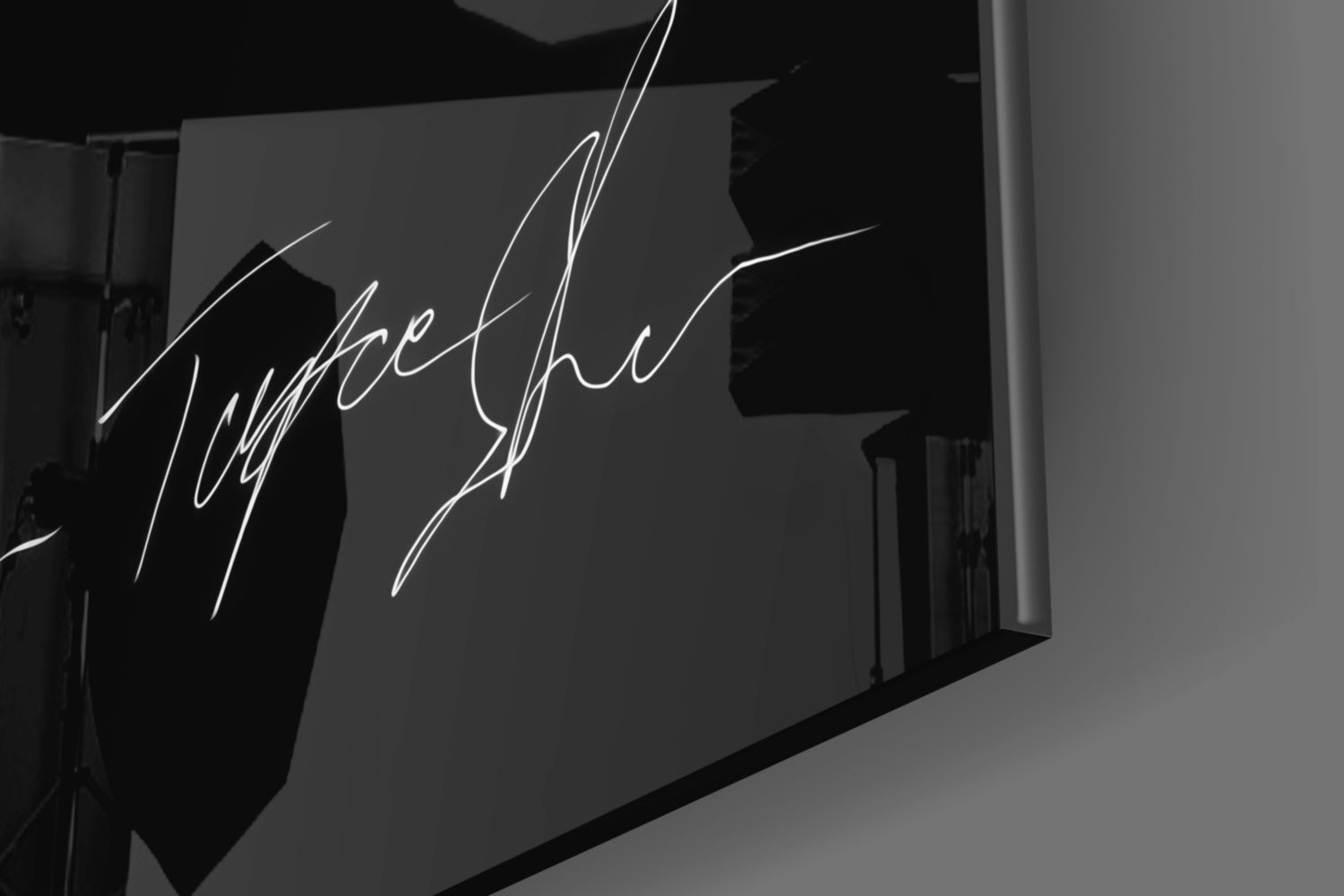 Tupac Glass Wall Art