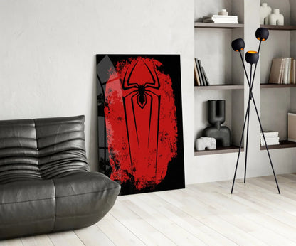 Spider Glass Wall Art - LUXARTDECO