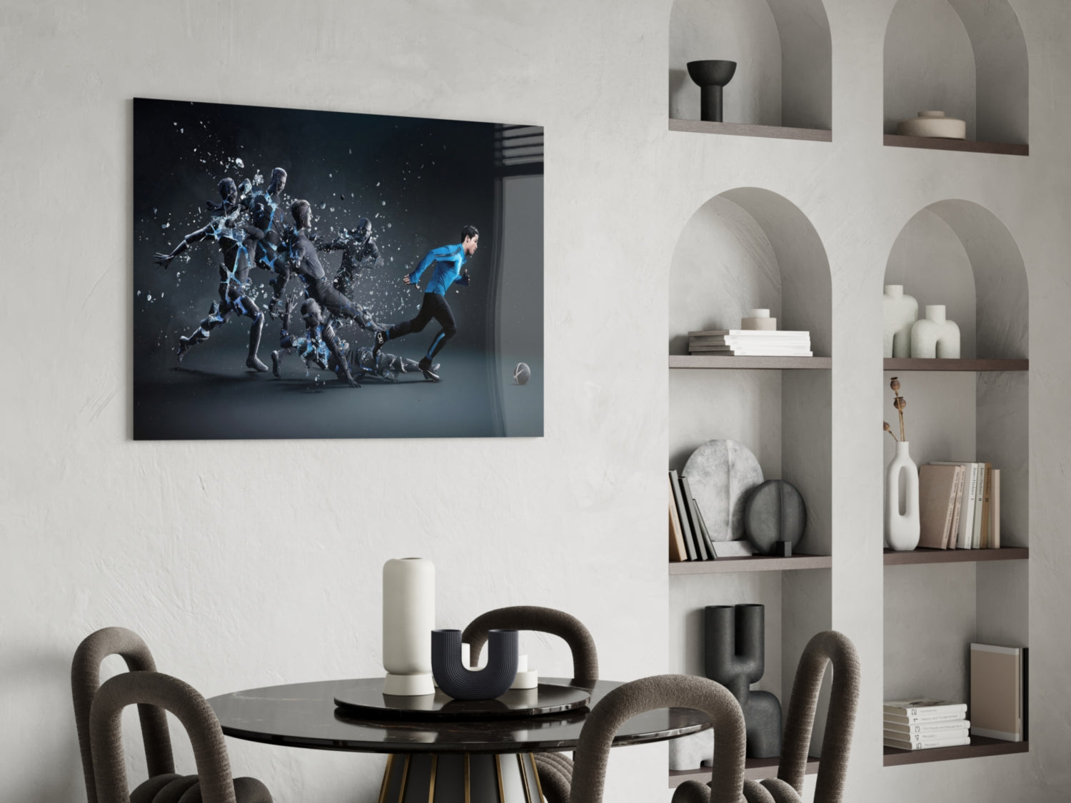 Christiano Ronaldo Glass Wall Art