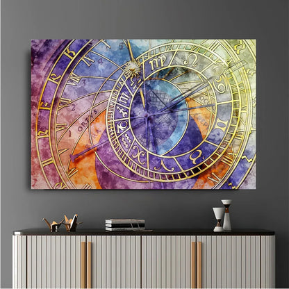 Zodiac Glass Wall Art - LUXARTDECO