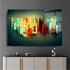 Décoration murale en verre Ganesh 