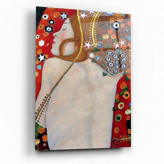 Inspiré de Klimt Tableau en Verre Trempé