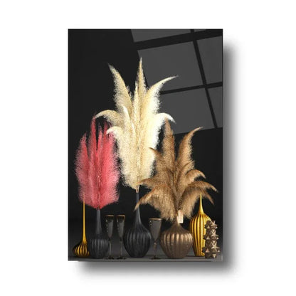 Vases Glass Wall Art - LUXARTDECO