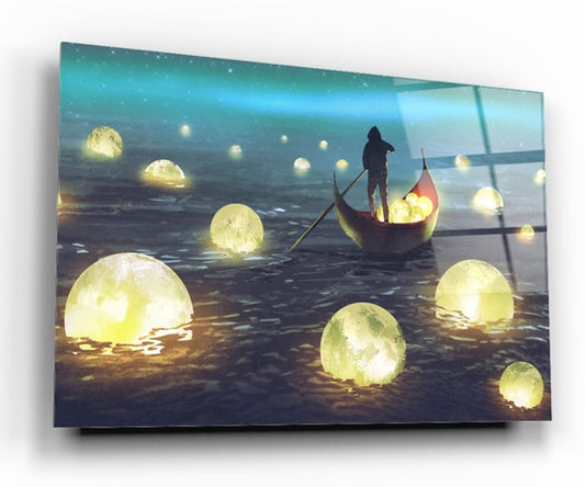 Tempered glass board