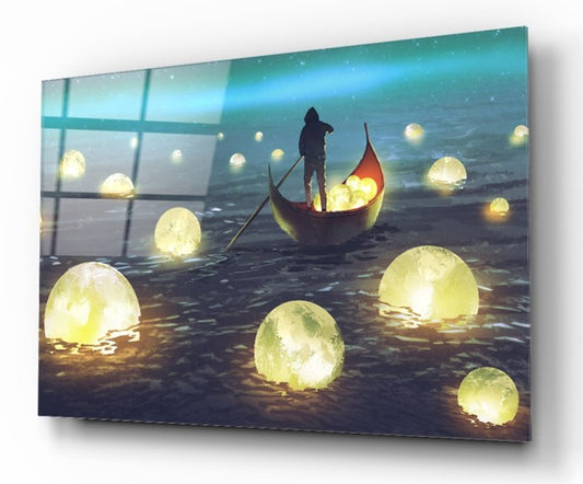 Tempered glass board