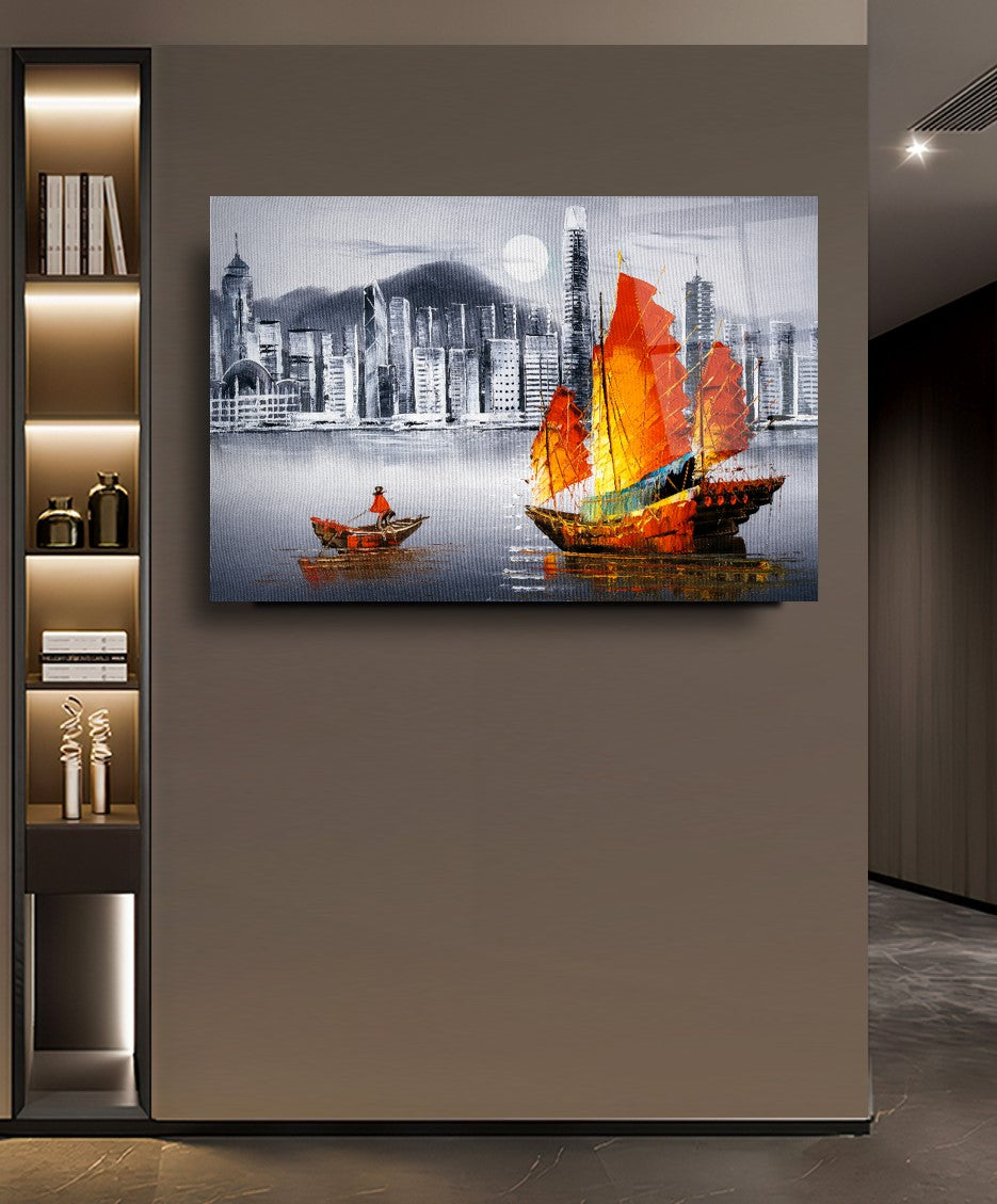 Tableau en verre trempé