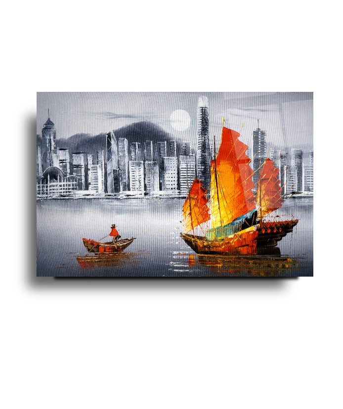 Tableau en verre trempé