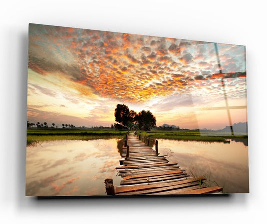 Tempered glass board
