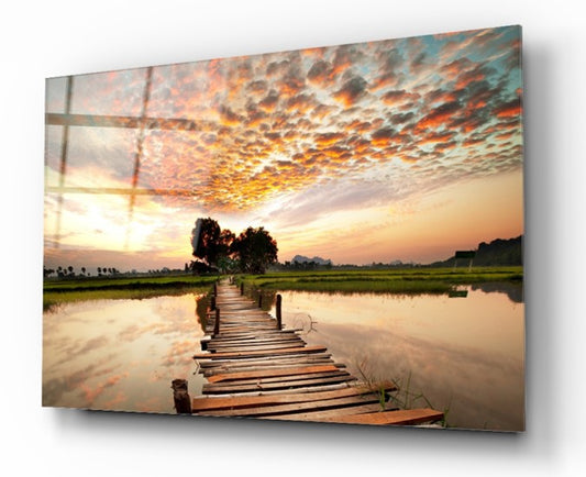 Tempered glass board