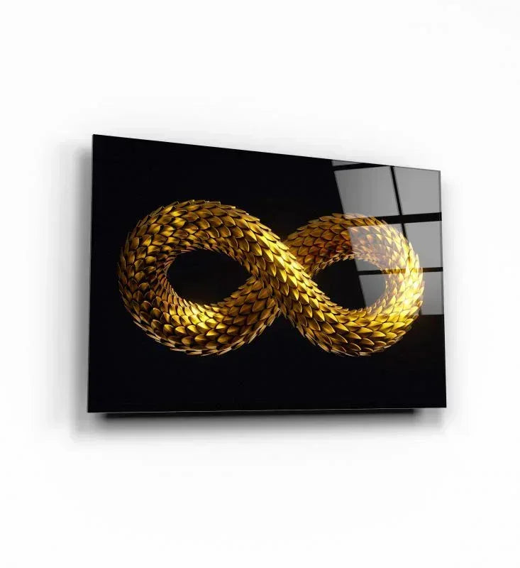 Infinity Glas Wall Art - LUXARTDECO