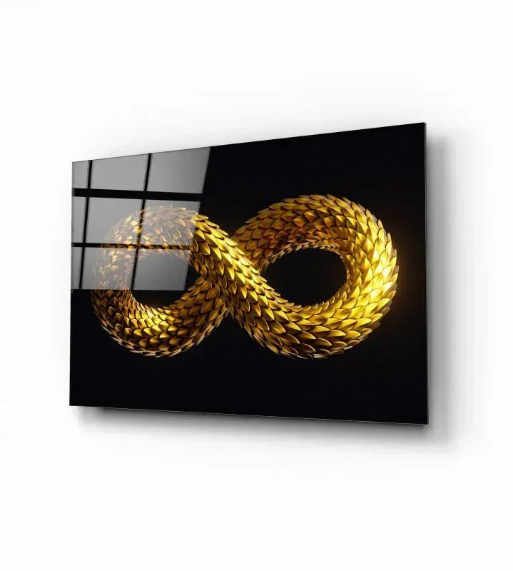 Infinity Glas Wall Art - LUXARTDECO
