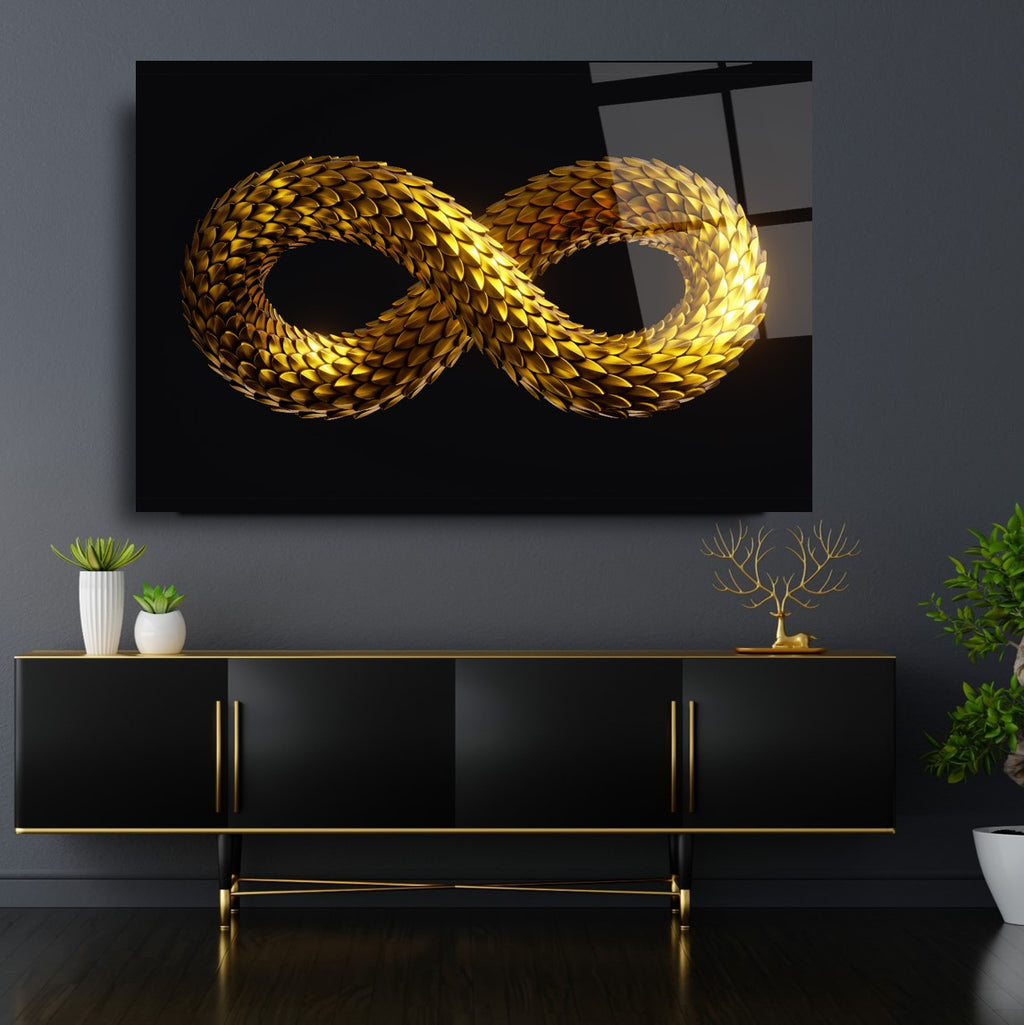 Infinity Glas Wall Art