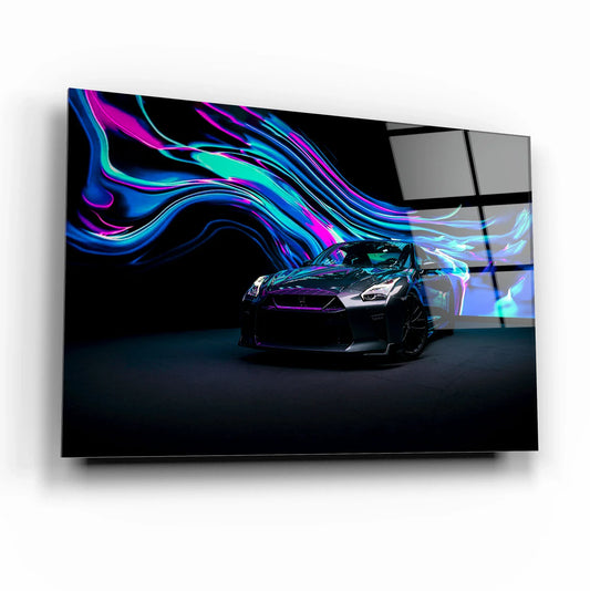 Luxury Car Glass Wall Art - LUXARTDECO
