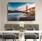 Art mural en verre du pont de San Francisco