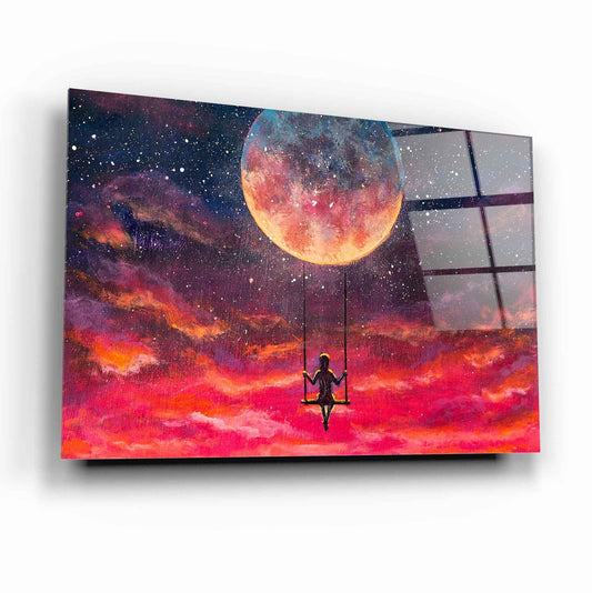 Freedom Glass Wall Art - LUXARTDECO